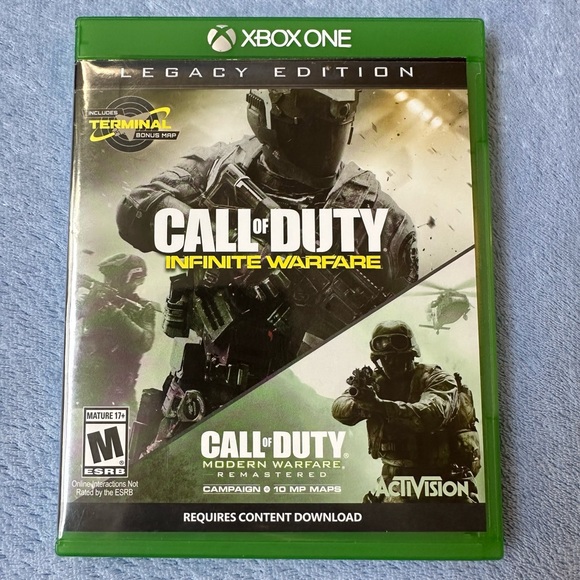 Call of Duty•Infinite Warfare•legacy edition•terminal•COD•excellent condition - Picture 1 of 5